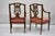 Antique French Louis XVI Style Harp Lyre Back Italian Mahogany Arm Chairs - a Pair For Sale - Image 10 of 10
