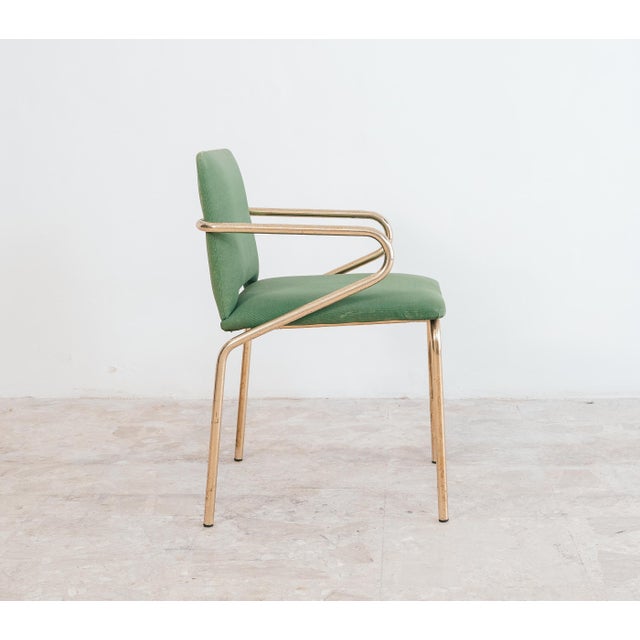 Metal Hollywood Regency Chairs, 1970s, Set of 4 For Sale - Image 7 of 16