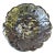 Vintage Hammered Silverplate Leaf Serving Tray For Sale