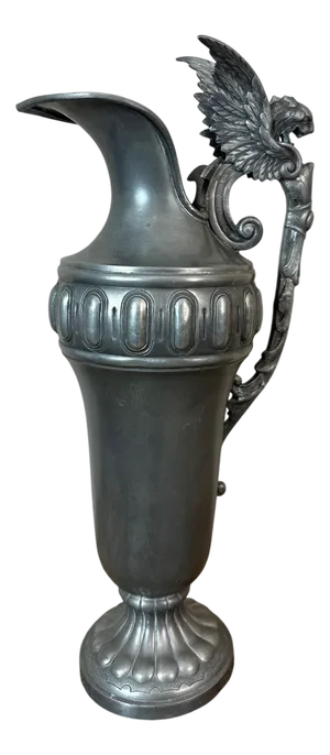Antique Pewter Ewer, 1900