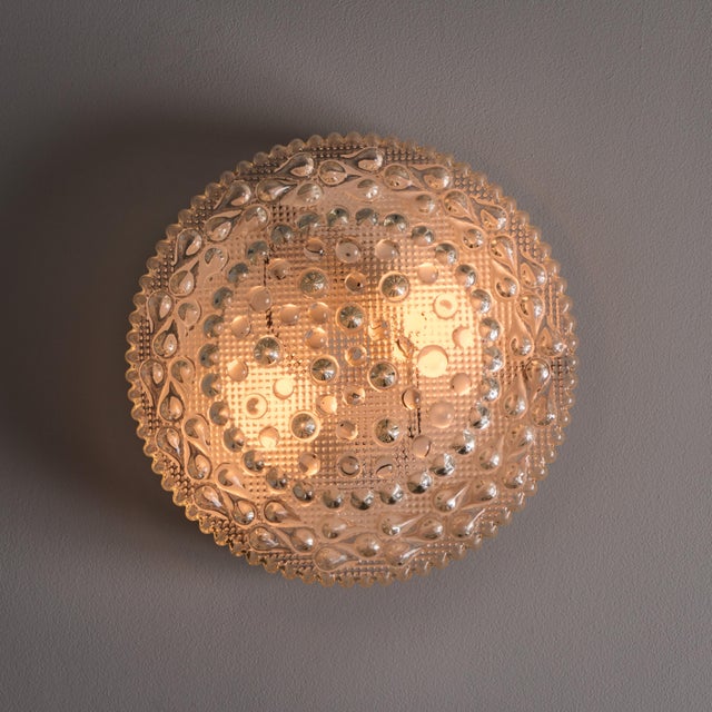 1960s Helena Tynell Bubble Glass Flush Mount for Limburg For Sale - Image 13 of 18