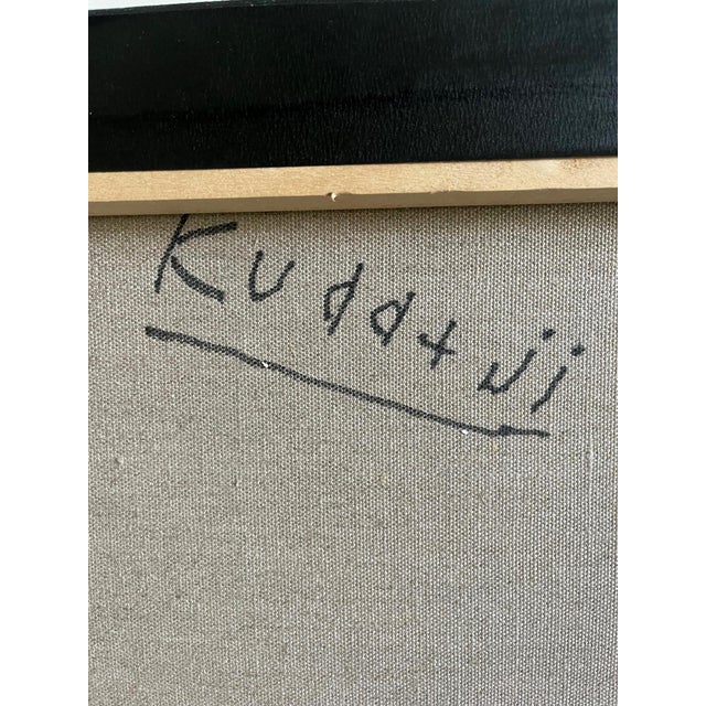 Contemporary Australian Aboriginal Painting by Kudditji Kngwarreye For Sale - Image 10 of 14