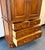 Stanley Furniture Vintage Stanley Furniture Gentleman’s / Entertainment Armoire Chest For Sale - Image 4 of 12