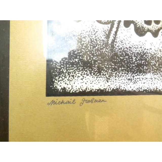 1980s Michail Grobman, Flora and Fauna Silkscreen For Sale - Image 5 of 5