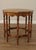 1920's Vintage Walnut Octagonal Side Table For Sale - Image 9 of 12