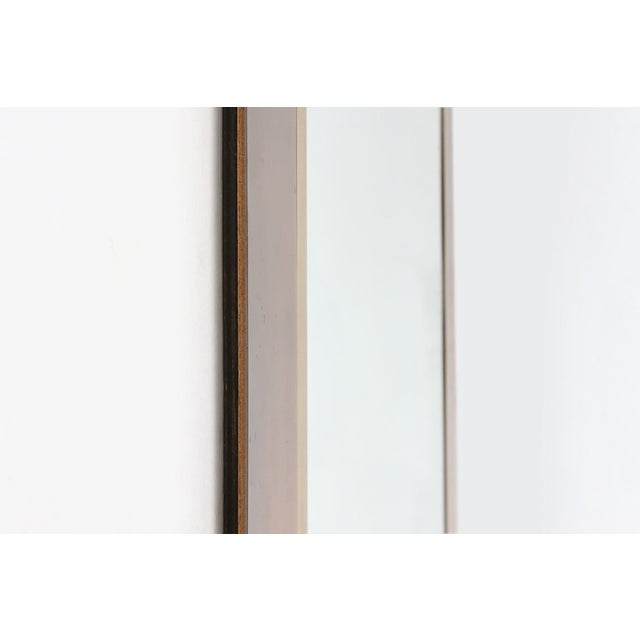 Graphical Mirror from Belgo Chrome, Belgium, 1980s For Sale - Image 9 of 11