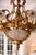 1860 French Artisan Louis XVI Gold Bronze Chandelier For Sale - Image 16 of 18