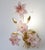 1970s Murano Wall Light Pink Flowers - Set of 2 For Sale - Image 13 of 15