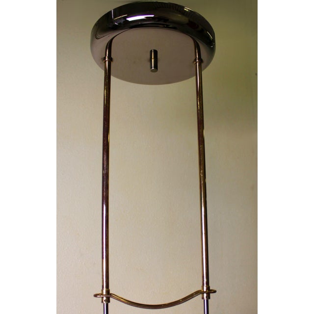 Modernist Glass Pendant Light from Massive, 1970s For Sale - Image 11 of 13
