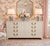 Offered is a solid wood dresser by Landstrom Furniture. This piece features the original copper hardware that been painted...