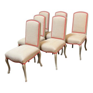 Hickory Chair Co. Belmont Chairs by Suzanne Kasler, Set of Six For Sale