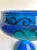 Vintage Italian Ceramic Glazed Pedestal Bowl For Sale - Image 11 of 13