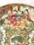19th Century Chinese Rose Medallion Plate For Sale - Image 4 of 8