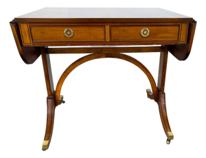 English Style Sofa Table in the Regency Style by "Baker Furniture"