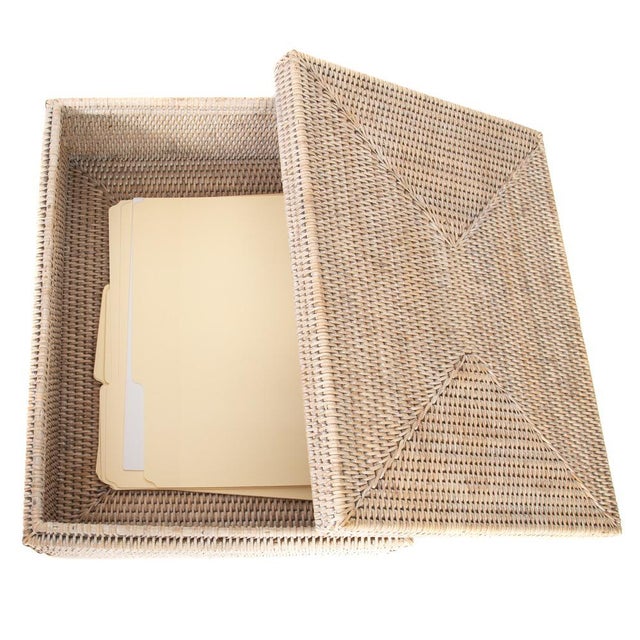 Keeping organized creates structure and allows you to work more efficiently. Our hand woven shelf baskets and storage...