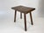19th Century English Primitive Oak Stool For Sale - Image 9 of 16