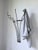 Zigzag Wall-Mounted Coat Rack in Metal and Brass, 1960s For Sale - Image 10 of 18