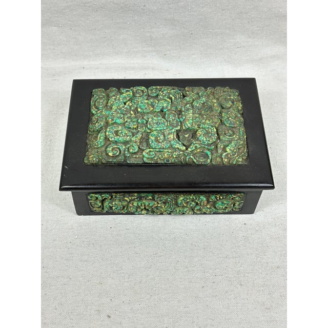 1970s Vintage Jewelry Box For Sale - Image 5 of 12