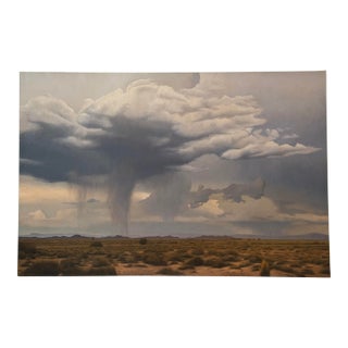 David Gordinier's Brewing Storm Original Oil on Canvas Painting, Signed For Sale