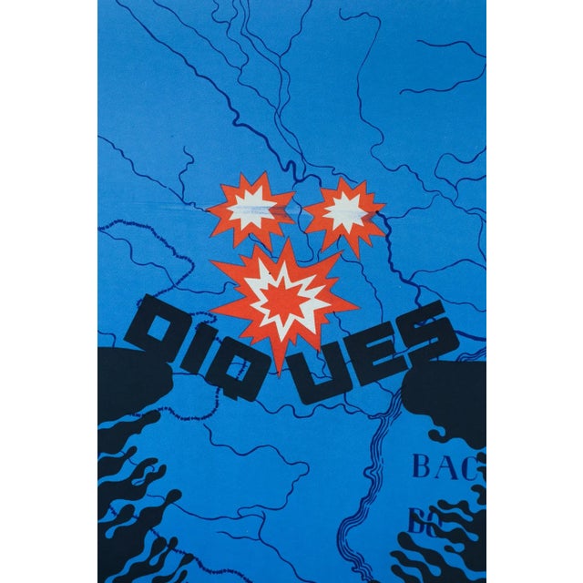 Date: 1968 Size: 15.5 x 22 inches Artist: Cuban Committee in Solidarity with Vietnam, Lao and Cambodia About the poster:...