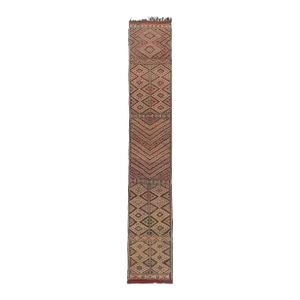 Late 20th Century Vintage Zemmour Moroccan Runner, 03'00 X 17'03