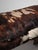 Cowhide Camel Saddle Stool, 1950 For Sale - Image 6 of 9