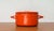 Mid-Century Modern Orange Enamel Pot by Seppo Mallat for Finel, 1960s For Sale - Image 6 of 18