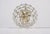 Midcentury Modern Chandelier in Brass and Crystal, 1970s For Sale - Image 10 of 12