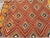 Mid-Century Modern Vintage Diamond Design Kilim Rug - 66" X 90.5" For Sale - Image 3 of 10