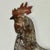 American Salvaged Antique 19th Century Rooster Sheet Metal Weathervane Topper For Sale - Image 3 of 6