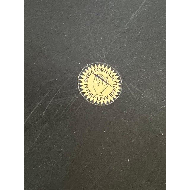 Gold 20th Century Gold Cammeo Round Mirror by Fornasetti For Sale - Image 8 of 8