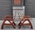Estate Tropical Plantation/ Swedish Modern Teak Adirondack Chairs - A Pair For Sale - Image 11 of 17