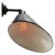 Mid-Century Modern Mid-Century Industrial Black Enamel & Cast Iron Factory Sconce For Sale - Image 3 of 6