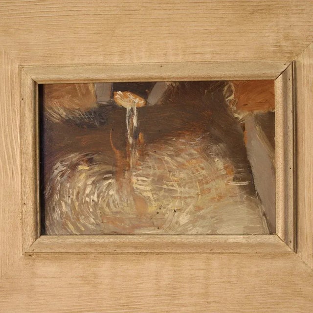 Italian Artist, Study on the Source of Giacomo Soffiantino, 1970, Oil on Board For Sale - Image 6 of 13