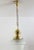Glass & Brass Chandelier by Luigi Caccia Dominioni, 1970s For Sale - Image 12 of 16