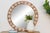 Round Mother of Pearl Inlay Mirror For Sale - Image 9 of 9