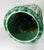 20th Century Japanese Faux Bamboo Green Glazed Pottery Umbrella Stand or Cane Holder For Sale - Image 10 of 15