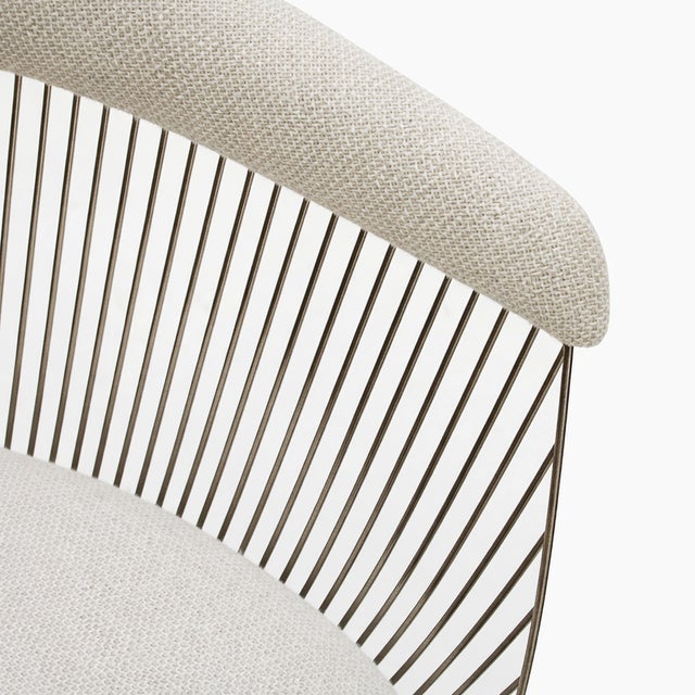 Chairs with Steel Structure by Warren Platner for Knoll Inc. / Knoll International, 1960s, Set of 4 For Sale - Image 12 of 14