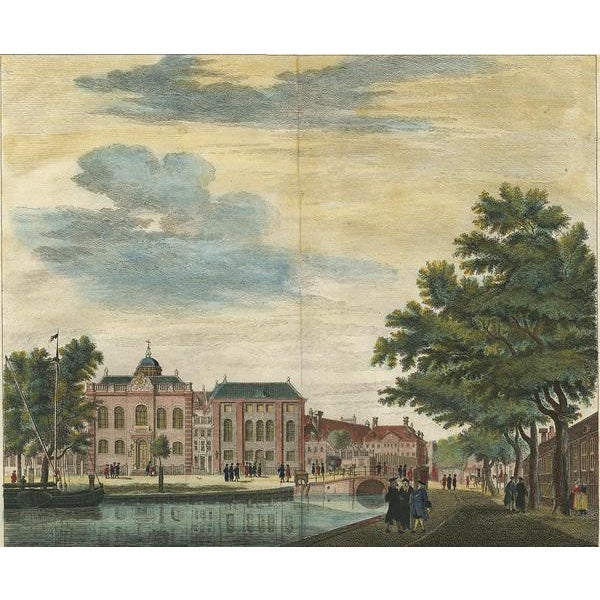 Mid 18th Century J. De Beyer, Illustration of the Jewish Synagogue in Amsterdam, 1765, Print For Sale - Image 5 of 8