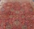 English Large Colorful Tabriz Rug in All-Over Floral Design in Red Background & Ivory For Sale - Image 3 of 12