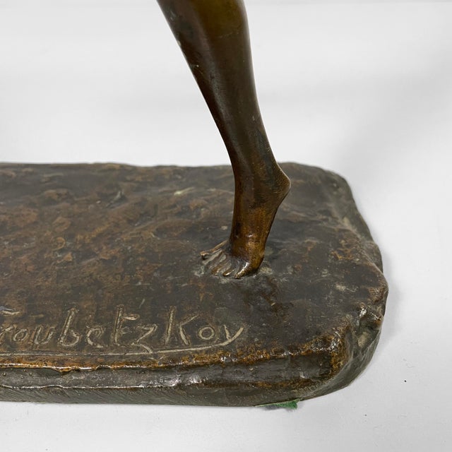 Paolo Troubetzkoy, Italian Sculpture of Ballerina, Early 20th Century, Bronze For Sale - Image 15 of 16