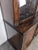 Large English Bookcase in Exotic Wood with Three Glass Doors For Sale - Image 11 of 17