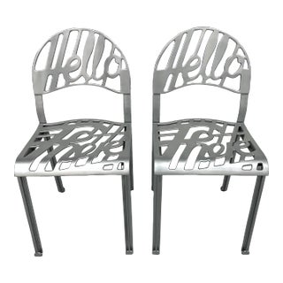70s "Hello There" Chair Set by Jeremy Harvey for Artifort For Sale