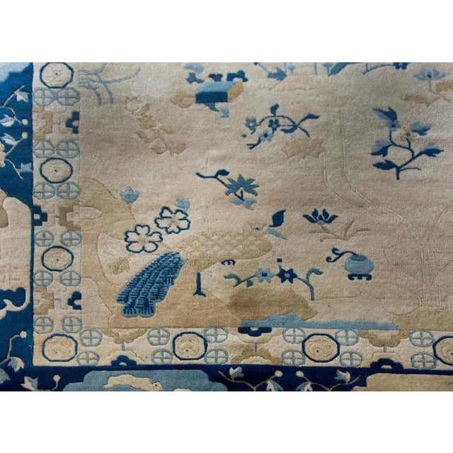 Late 19th Century Chinese Peking Rug For Sale - Image 4 of 8