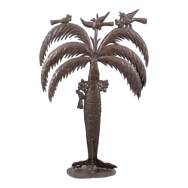 Wrought Metal Palm Tree by Atelier Marolles For Sale - Image 10 of 10