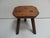 Antique Oak Milk Stool, 1890s For Sale - Image 9 of 9