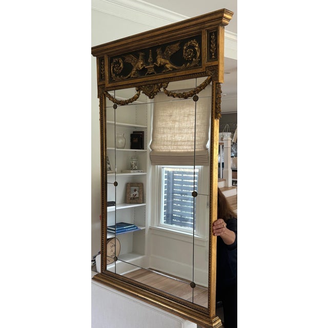 Mirror - reproduction of a Napoleonic-style mirror by Classic European (doesnt allow for input under "Features" on the...
