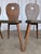 Vintage Brutalist Rustic Farmhouse Dining Chair, 1970s, Set of 4 For Sale - Image 4 of 18