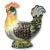 Italian Majolica Faience Rooster Tureen For Sale - Image 4 of 4