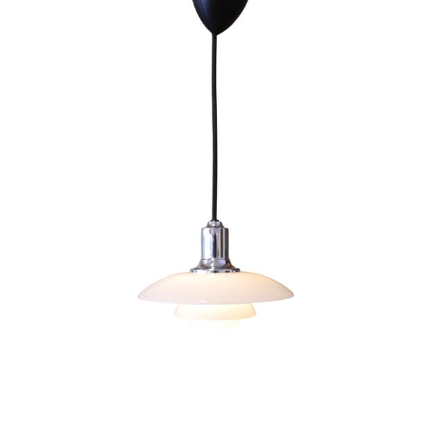 PH 2/1 Pendant in Opal Glass Poul Henningsen for Louis Poulsen, 1960s For Sale - Image 11 of 14